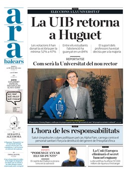 Primer número de Ara Balears.